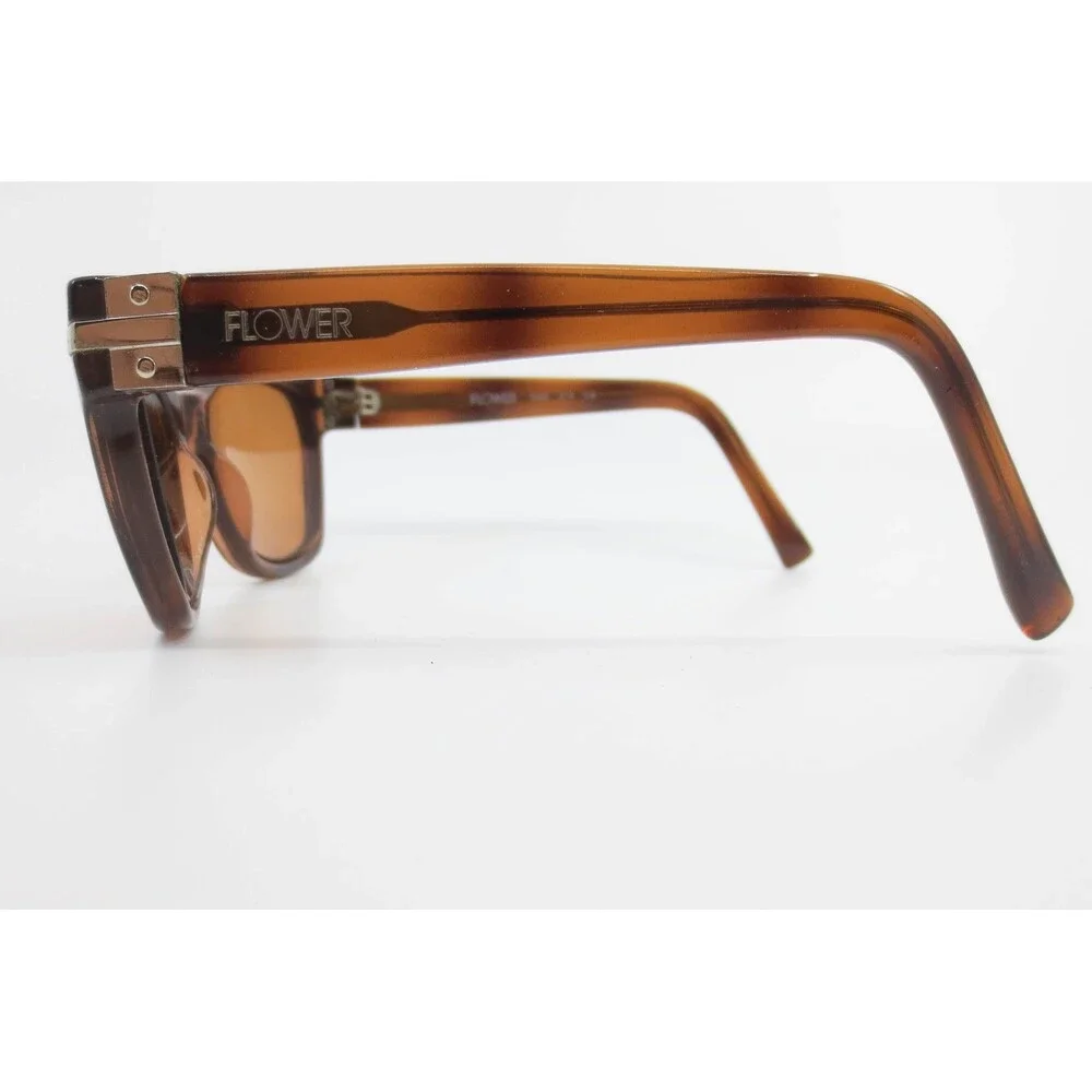 Flower by Drew Barrymore 1002 218 CS Tortoise Cat Eye Eyeglasses 56-18-135 Brown